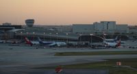  - Early morning Terminal J shot from Hilton Blue Lagoon - by Florida Metal
