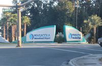  @ Pensacola Gulf Coast Regional Airport - Entrance to Pensacola Airport - by Florida Metal