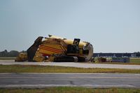  - Former DHL Cargo Jet gets scraped at Lakeland Linder Regional Airport, Lakeland, FL  - by scotch-canadian