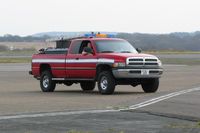  - Dodge Airport Fire and Rescue Services tender Fire 2. - by Roger Winser