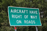  - If I had to pick just one airfield in the world it would be Lake Hood!  I'm just surprised that nobody has yet posted this sign amonst the great views that appear on the site. - by Pete Hughes