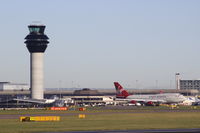  - New tower and Boeing 747 virgin atlantic - by Jay Shaw
