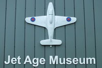  - above the entrance to the Jet Age Museum at Staverton - by Chris Hall
