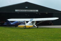  - Lincoln Flying Club hangar at Stugate - by Chris Hall