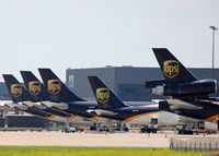  @ Dallas/fort Worth International Airport - UPS ramp at DFW.  - by paulp