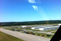  @ New Castle Municipal Airport - Aerial view of UCP - by Arthur Tanyel