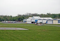  - This is the general aviation ramp of Carlisle Airport - accessible only to pilots and their passengers. - by Daniel L. Berek