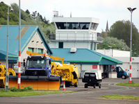  - Tower and utility vehicles at Dundee Riverside EGPN - by Clive Pattle