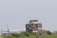  - RAF Manston ATC Tower, N309TD in shot. - by Derek Flewin