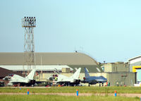  - Typhoons and Lightning at RAF Coningsby EGXC - by Clive Pattle