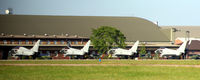  - 29 Squadron RAF - Typhoon line up at RAF Coningsby EGXC - by Clive Pattle
