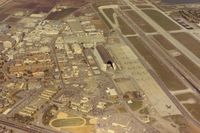  - When the P 3Cs still flew! Had some very nice airshows (Blue Angels) there with a fantastic one in 1994 (last one) after which it was closed as a naval air station.Was the last major military air base in SF Bay Area.View is east. - by S B J