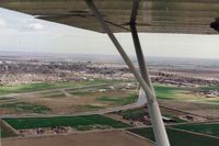  - Nice place to stop for lunch as we did many times!! Short walk to several decent restaurants.Springtime winds can make landing an exciting adventure. View is to the east. - by S B J