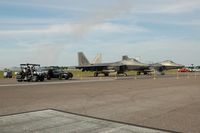  - Lockheed Martin F-22 Raptors at 2014 Sun n Fun, Lakeland Linder Regional Airport, Lakeland, FL - by scotch-canadian