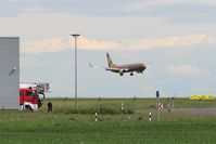  - Arrival on rwy 08L in sight of fire station east.... - by Holger Zengler