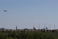  - Outbound traffic from rwy 26L and view to apron 2... - by Holger Zengler