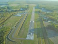  - Crosswind for runway 5 on a beautiful NC evening. - by A.C. White