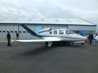  - Cirrus Vision SF50 mock up displayed at AeroExpo 2014 - by Chris Hall
