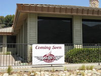  - New Restaurant coming-to former Logsdon's cum CAVU location on the field. Note: This restaurant opened on 3 July 2014 with great, continuing business - by Doug Robertson