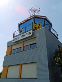  - Tower of Trier Foehren Airport which opened in 1977 replacing the old Trier Airfield mainly used by a French garrison after WW II. - by Jean M Braun