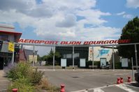  - Entrance of civilian airport alongside air force base - by Thierry BEYL
