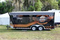  - Harley-Davidson Motorcycle Trailer at 2014 Sun n Fun, Lakeland Linder Regional Airport, Lakeland, FL - by scotch-canadian