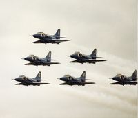  - Blue Angel's A-4's performing at KSHR around 1983 - by Daniel Ihde