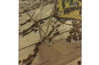  - Another view of Furnace creek. This is around 1994. Late fall is a fantastic time to fly to DV. Spring can be good or bad  and summer being unbearable. - by S B J
