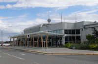  - Terminal of Campbell River airport, Vancouver Island, BC. - by Jack Poelstra