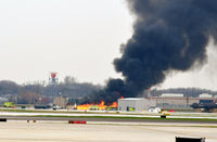  - Fire department training O'Hare - by Ronald Barker