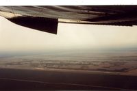  - Poso Kern with view to the west.Runway is on the east side with the drag strip on the west. Farm activity is in the center.This was a WW2 landing( square ) field.  - by S B J