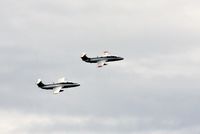  - John & Richard Mrazek(father & son) L-29 duo at the Boundary Bay Airshow 2014 - by metricbolt