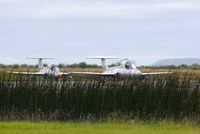  - L-29 duo demo team at the Boundary Bay Airshow 2014 - by metricbolt