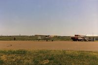  @ Beach Airport - Made a quick stop at lovely Beach airport.View is to the north. Might look a little different in the middle of winter. Probably a little more on the white side! - by S B J
