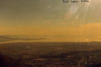  - View of Hill AFB with The Great Salt Lake in the distance. - by S B J