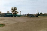  - 78E at the Mendota airport.Not much there. No problem getting an empty tiedown! Most of my stops,I was the only plane there. - by S B J