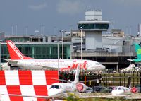  - Busy apron scene as viewed from the viewing area at Manchester EGCC - by Clive Pattle