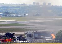  - Fire action in the Training Area at Aberdeen EGPD - by Clive Pattle