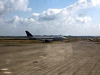  - General view from passengers terminal 1973
Sabena B747 on tarmac - by Joeri
