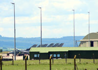  - Close-up of 15R Sqn buildings with a row of Tornado GR.4 at RAF Lossiemouth EGQS - by Clive Pattle