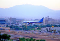  - B-757 Landing just before Sunrise - by JPC