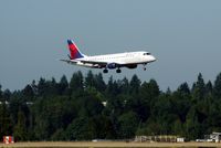  - Delta Embraer landing in Seattle - by metricbolt