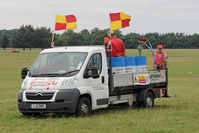  - Re-fuelling wagon at The De Havilland Moth Club's 28th International Moth Rally at Woburn Abbey Park. August 2013. - by Malcolm Clarke