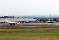  - Apron 2 with An 124 and Il 76, on twy Sierra B 777 taxiing to holding point 08R... - by Holger Zengler