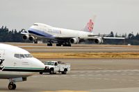  - China Airlines Cargo B747 landing - by metricbolt