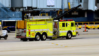  - fire truck 10 O'Hare - by Ronald Barker