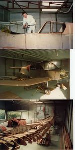  - Aircraft sold in 1995 at the flying club Brossard Etampes.
Plane crashed in ????? Rehabilitated a first time and then crashed again in ???.
Aircraft stored for a few years and todays it is an A/C equiped with skis in order to explore the alpine glaciers - by pacoppel@sfr.fr