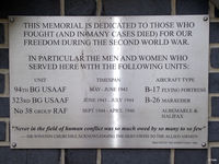  - Memorial Plaque to WWII USAF Airmen at Earl's Colne EGSR - by Clive Pattle
