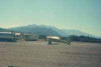  - The Furnace Creek ramp on a mid 70s flight. Only service was fuel at a premium price.  - by S B J