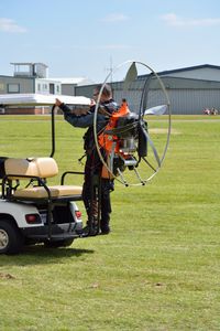  - All you need to go motorparagliding - demonstrated at the superb 25th Anniversary RAFA Shoreham Airshow. - by Eric.Fishwick